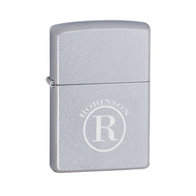Load image into Gallery viewer, Personalized Lighters - Zippo - Satin Chrome