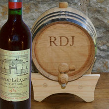 Load image into Gallery viewer, Personalized Whiskey Barrel - Oak - 2 Liter