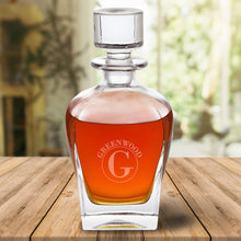 Load image into Gallery viewer, Personalized Antique 24 oz. Whiskey Decanter