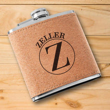 Load image into Gallery viewer, Personalized Cork Flask