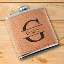 Load image into Gallery viewer, Personalized Cork Flask