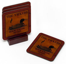 Load image into Gallery viewer, Custom Coasters - Cabin Series - Cabin Decor - Coaster Set