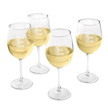 Load image into Gallery viewer, Personalized Wine Glasses - Set of 4 - White Wine - Wedding Gifts