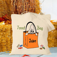 Load image into Gallery viewer, Personalized Trick or Treat Bags - Halloween Treat Bags - Gifts for Kids