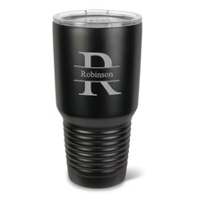 Load image into Gallery viewer, Personalized HúsavÃk 30 oz. Black Matte Double Wall Insulated Tumbler - Personalized Tumbler for Groomsmen - All