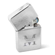 Load image into Gallery viewer, Personalized Lighters - Stainless Steel - Wind Proof - Groomsmen Gifts