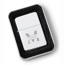 Load image into Gallery viewer, Personalized Lighters - Chrome - Oil Lighter - Groomsmen Gifts