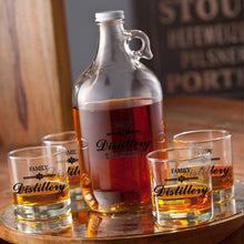Load image into Gallery viewer, Personalized Whiskey Growler Set
