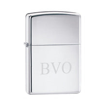 Load image into Gallery viewer, Personalized Lighters - Zippo - High Polish Chrome - Groomsmen Gifts
