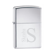 Load image into Gallery viewer, Personalized Lighters - Zippo - High Polish Chrome - Groomsmen Gifts
