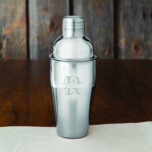 Personalized 20 oz. Stainless Steel Cocktail Shaker