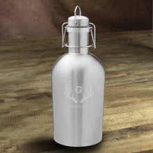 Load image into Gallery viewer, Personalized Insulated Stainless Steel Beer Growler
