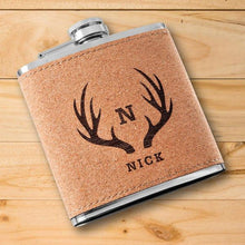 Load image into Gallery viewer, Personalized Cork Flask
