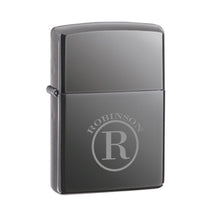 Load image into Gallery viewer, Personalized Lighters - Zippo - Black Ice - Groomsmen Gifts
