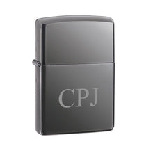 Load image into Gallery viewer, Personalized Lighters - Zippo - Black Ice - Groomsmen Gifts
