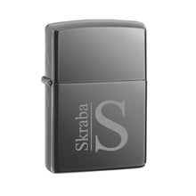 Load image into Gallery viewer, Personalized Lighters - Zippo - Black Ice - Groomsmen Gifts

