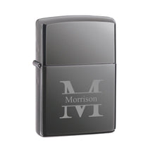 Load image into Gallery viewer, Personalized Lighters - Zippo - Black Ice - Groomsmen Gifts
