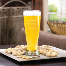 Load image into Gallery viewer, Personalized Groomsmen 20 oz. Grand Pilsner
