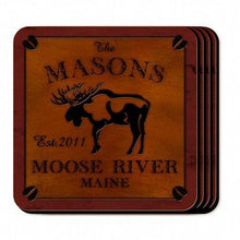 Load image into Gallery viewer, Custom Coasters - Cabin Series - Cabin Decor - Coaster Set
