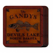 Load image into Gallery viewer, Custom Coasters - Cabin Series - Cabin Decor - Coaster Set

