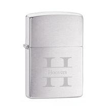 Load image into Gallery viewer, Personalized Lighters - Zippo - Brushed Chrome
