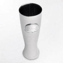 Load image into Gallery viewer, Personalized Gunmetal Pilsner w/Pewter Medallion
