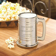 Load image into Gallery viewer, Personalized Groomsmen Metallic Mug
