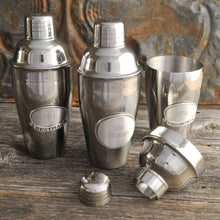 Load image into Gallery viewer, Personalized Mixologist Cocktail Shaker w/Pewter Medallion
