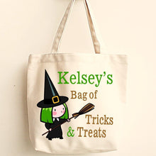 Load image into Gallery viewer, Personalized Trick or Treat Bags - Halloween Treat Bags - Gifts for Kids
