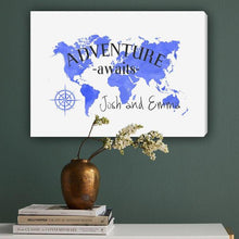 Load image into Gallery viewer, Adventure Awaits Colorful Canvas
