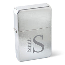 Load image into Gallery viewer, Personalized Lighters - Stainless Steel - Wind Proof - Groomsmen Gifts
